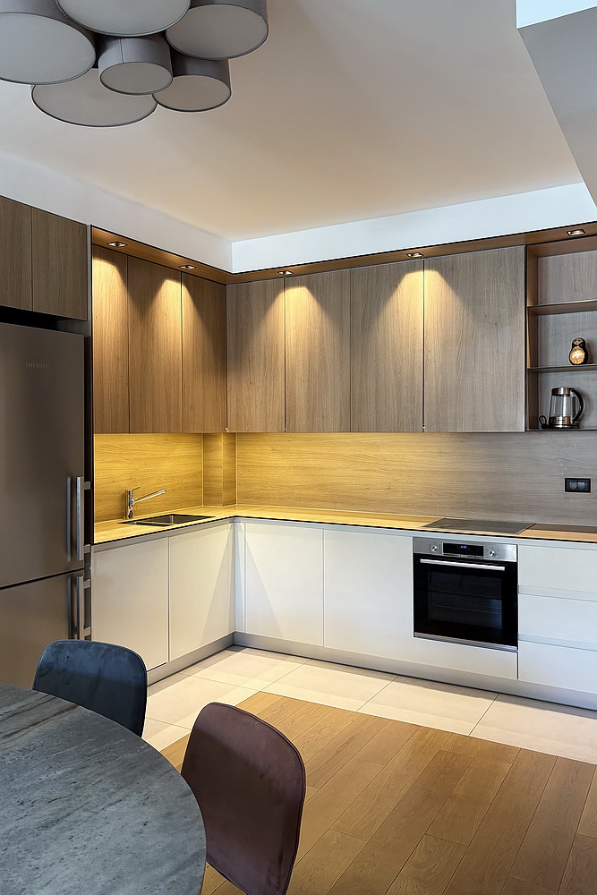 Trosoban stan, BW Magnolia - dnevna soba, trpezarija, kuhinja | 2-Br apartment, BW Magnolia - living room, dining room, kitchen