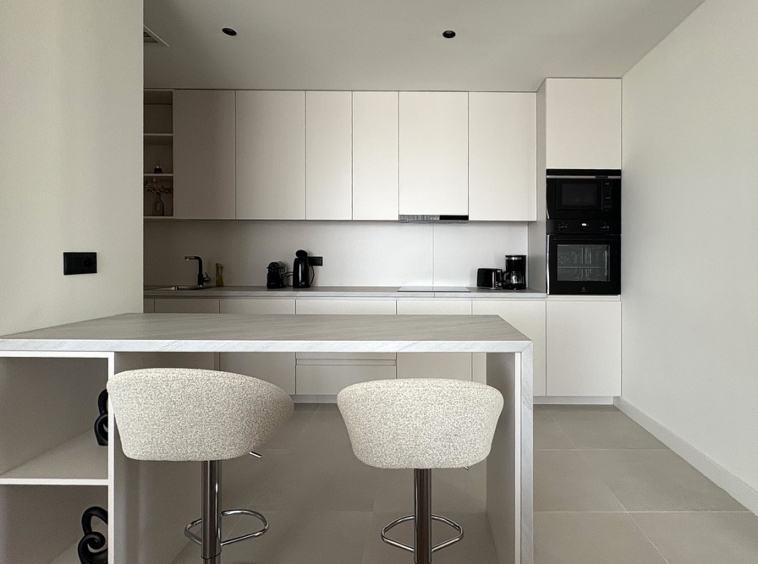 Trosoban stan, BW Perla - dnevna soba, trpezarija, kuhinja | 2-Br apartment, BW Perla - living room, dining room, kitchen