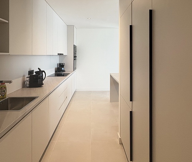Trosoban stan, BW Perla - dnevna soba, trpezarija, kuhinja | 2-Br apartment, BW Perla - living room, dining room, kitchen