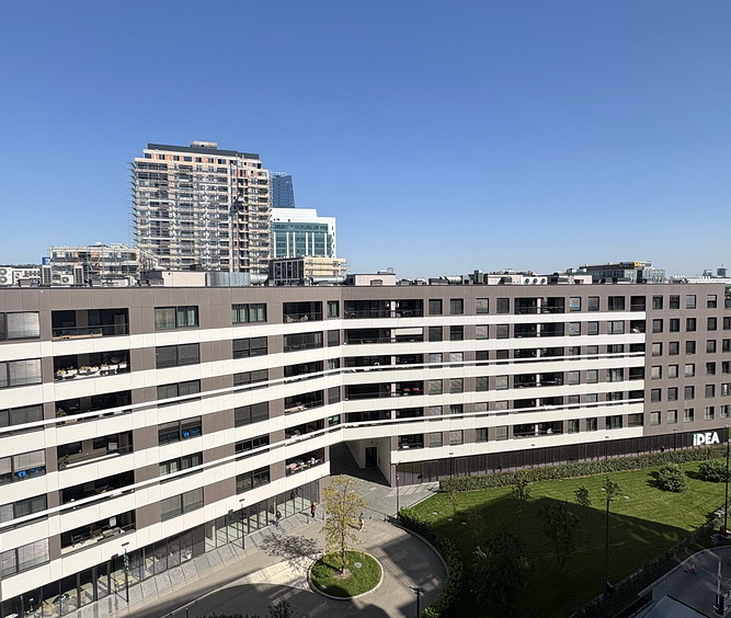 Trosoban stan, Soul 64 - pogled s terase | 2-Br apartment, Soul 64 - view from the terrace