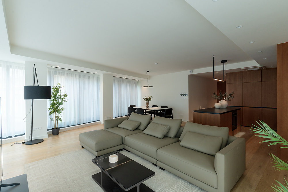 Trosoban stan, Nobel House Residences - dnevna soba, trpezarija, kuhinja | 2-Br apartment, Nobel House Residences - living room, dining room, kitchen