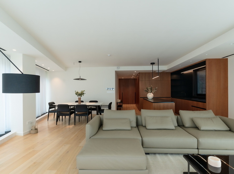 Trosoban stan, Nobel House Residences - dnevna soba, trpezarija, kuhinja | 2-Br apartment, Nobel House Residences - living room, dining room, kitchen