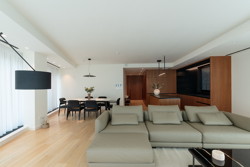 Trosoban stan, Nobel House Residences - dnevna soba, trpezarija, kuhinja | 2-Br apartment, Nobel House Residences - living room, dining room, kitchen
