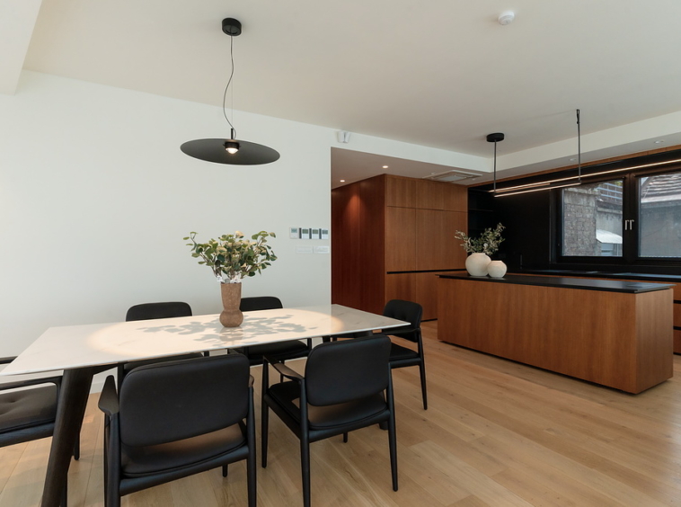 Trosoban stan, Nobel House Residences - dnevna soba, trpezarija, kuhinja | 2-Br apartment, Nobel House Residences - living room, dining room, kitchen