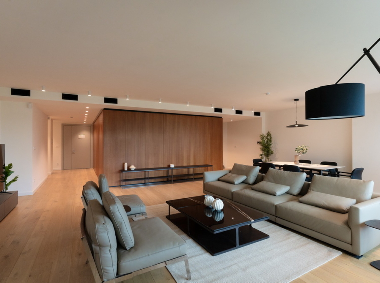 Trosoban stan, Nobel House Residences - dnevna soba, trpezarija, kuhinja | 2-Br apartment, Nobel House Residences - living room, dining room, kitchen