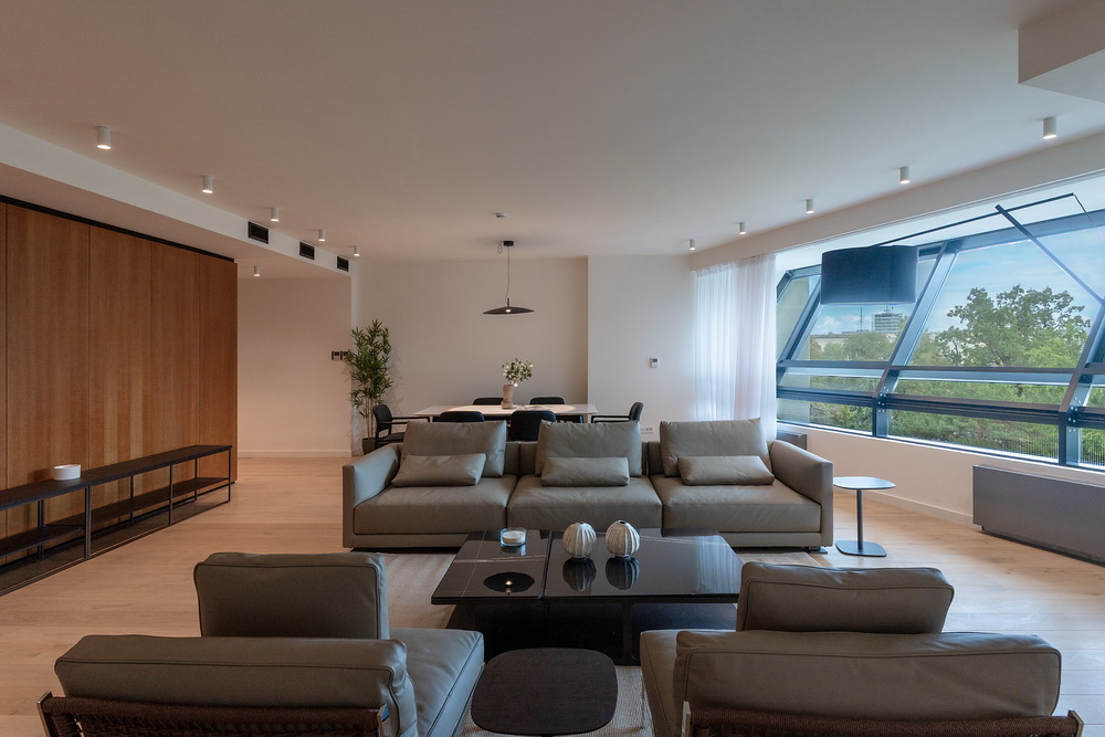 Trosoban stan, Nobel House Residences - dnevna soba, trpezarija, kuhinja | 2-Br apartment, Nobel House Residences - living room, dining room, kitchen