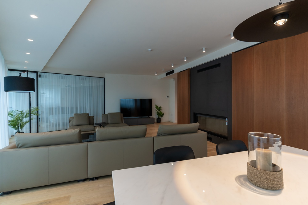 Trosoban stan, Nobel House Residences - dnevna soba, trpezarija, kuhinja | 2-Br apartment, Nobel House Residences - living room, dining room, kitchen
