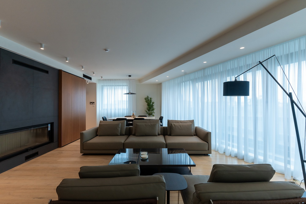 Trosoban stan, Nobel House Residences - dnevna soba, trpezarija, kuhinja | 2-Br apartment, Nobel House Residences - living room, dining room, kitchen