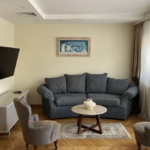 Trosoban dupleks, Dedinje - dnevna soba, trpezarija, kuhinja | 2-Br duplex apartment, Dedinje - living room, dining room, kitchen