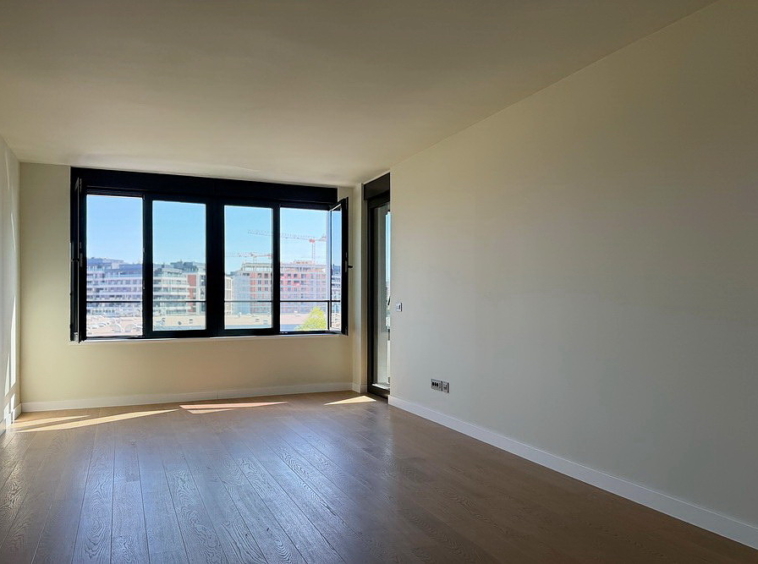 Dvosoban stan, Airport Garden - dnevna soba, trpezarija, kuhinja | 1-Br apartment, Airport Garden - living room, dining room, kitchen