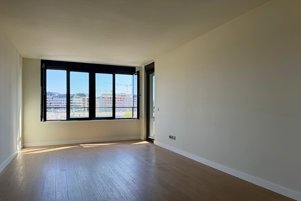 Dvosoban stan, Airport Garden - dnevna soba, trpezarija, kuhinja | 1-Br apartment, Airport Garden - living room, dining room, kitchen