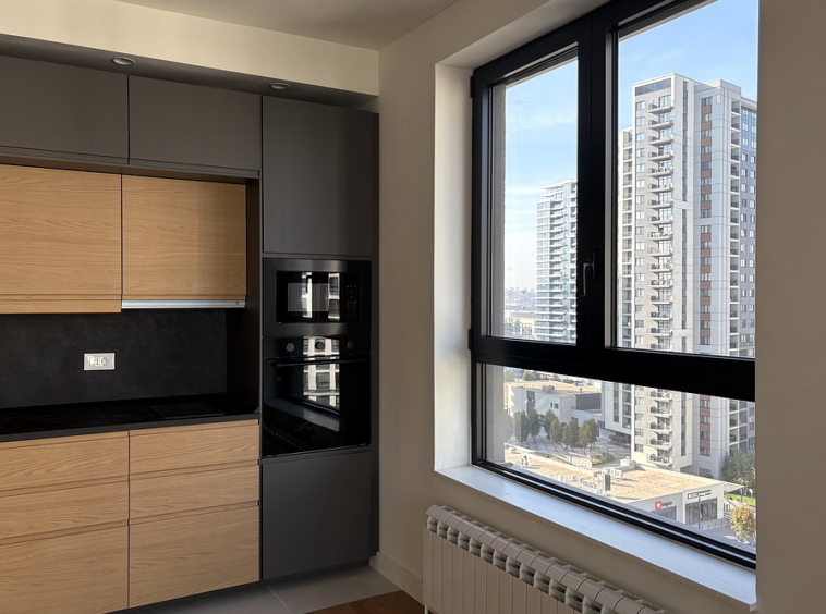 Trosoban stan, BW Iris - dnevna soba, trpezarija, kuhinja | 2-Br apartment, BW Iris - living room, dining room, kitchen